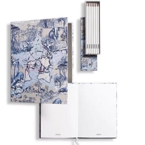 Dior Other - Dior Around the World Notebook & Pencil Set